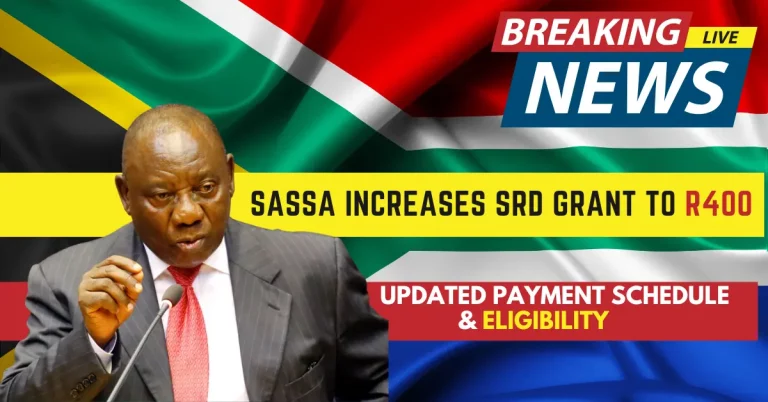 SASSA Increases SRD Grant to R400