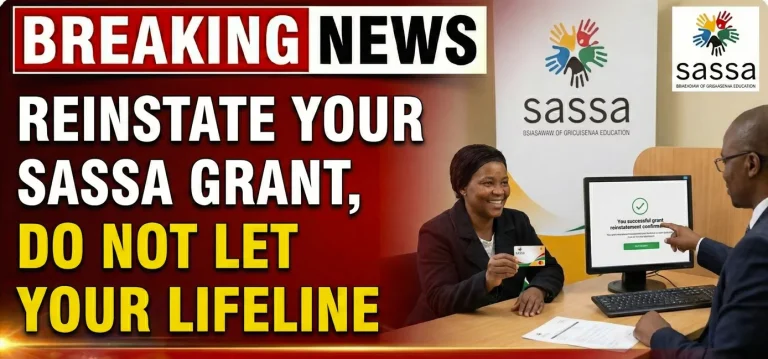 reinstate your sassa card